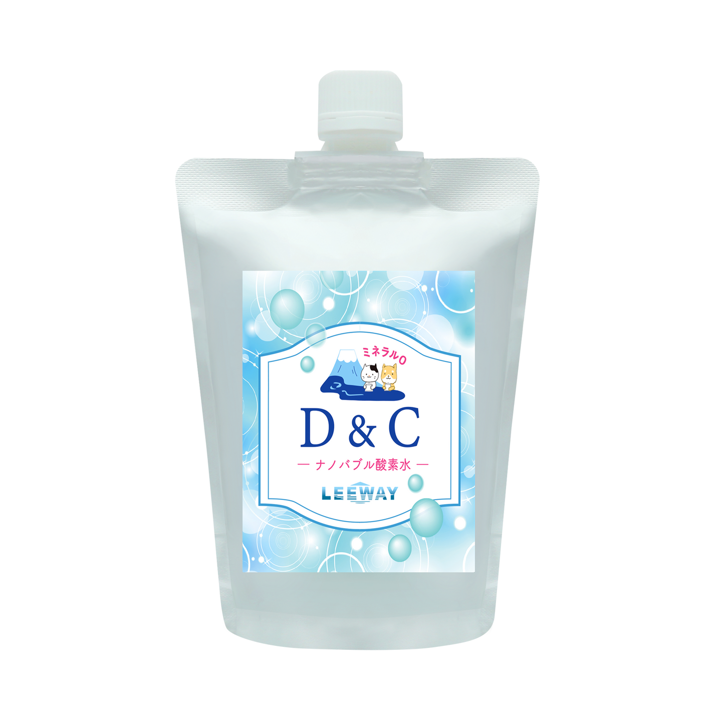 ★お得な定期購入★ペット用 ナノバブル 酸素水 D&C(250ml/10本入り) | 30日毎の配送